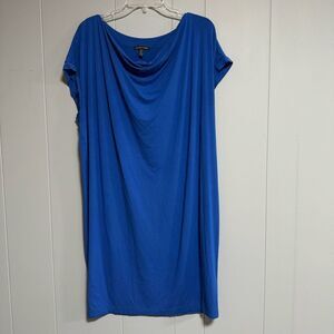 Eileen Fisher Vibrant Blue Mini Dress